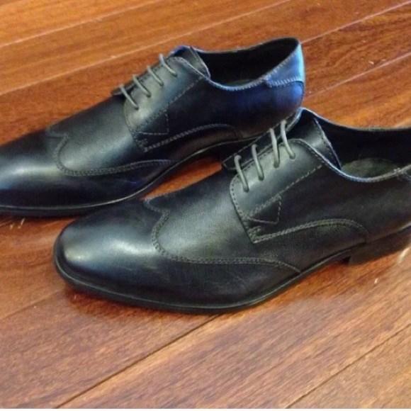 NWT Kenneth Cole New York Sz10 Black T-oil away le - Picture 11 of 11